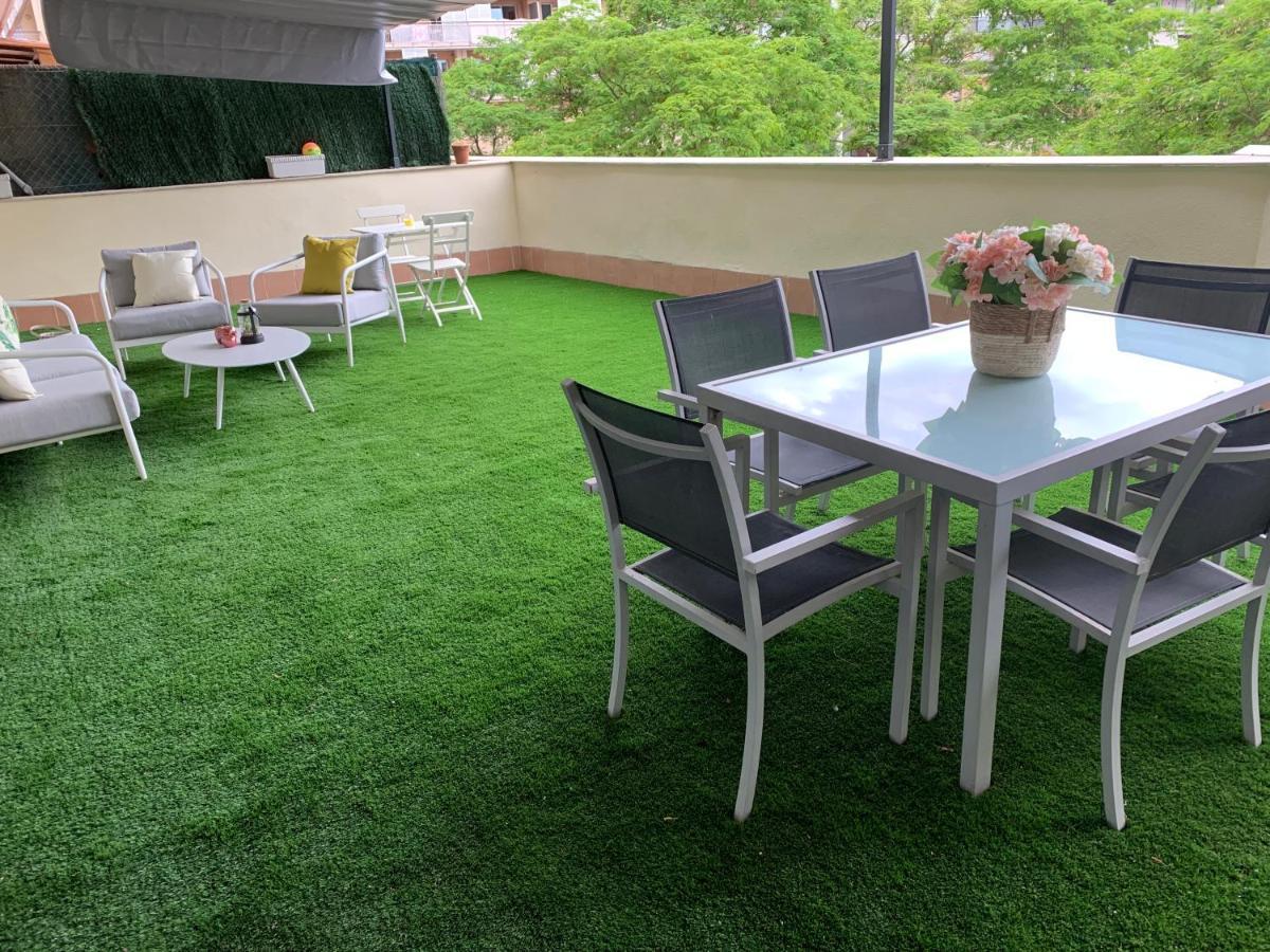 圣阿德里安-德贝索斯Espectacular Piso Con Fascinante Terraza Near Barcelona公寓 外观 照片